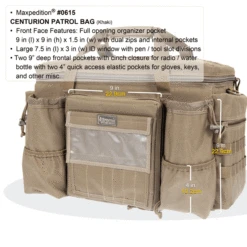 Centurion Patrol Bag (Buy 1 Get 1 Free. Mix And Match In Multiples Of 2. All Sales Final.) -Bag Shop 0615K5a detail