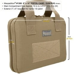 8" X 10" Pistol Case/Gun Rug (Buy 1 Get 1 Free. Mix And Match In Multiples Of 2. All Sales Final.) -Bag Shop 1308K2 detail