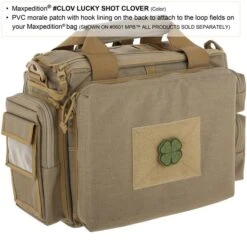 Lucky Shot Clover Morale Patch -Bag Shop CLOVC1 detail