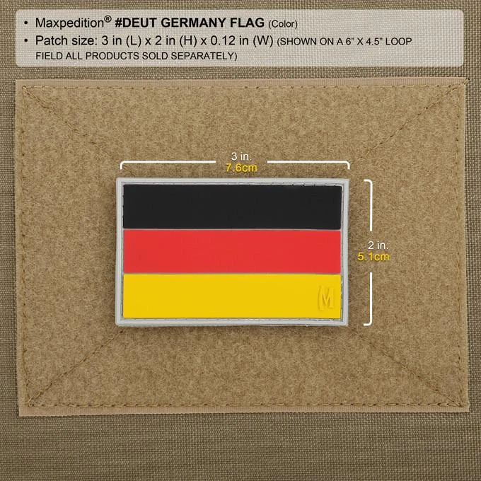 Germany Flag Morale Patch 5 Germany Flag Morale Patch - Image 3