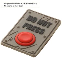 Do Not Press Morale Patch -Bag Shop DONPS3 detail
