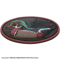 Wood Duck Morale Patch -Bag Shop DUCKC1 detail