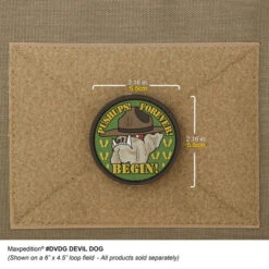 Devil Dog Morale Patch -Bag Shop DVDGA 2 detail