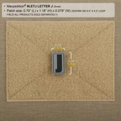 Letter J Morale Patch 10 Letter J Morale Patch -Bag Shop LETJS2 detail