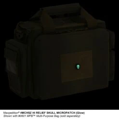 Hi Relief Skull Micro Morale Patch -Bag Shop MCHSZ1 detail