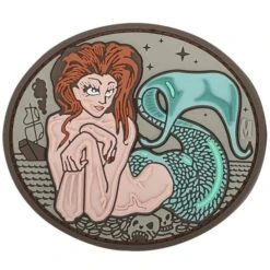 Mermaid Morale Patch -Bag Shop MRMDA detail