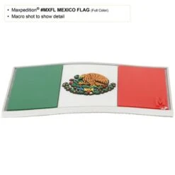 Mexico Flag Morale Patch 13 Mexico Flag Morale Patch -Bag Shop MXFLC3 detail