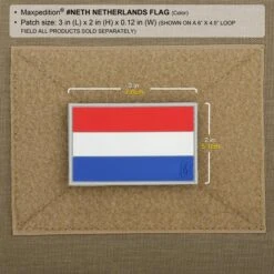 Netherlands Flag Morale Patch -Bag Shop NETHC2 detail