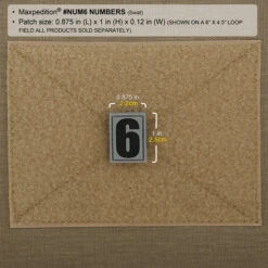 Number 6/9 Morale Patch -Bag Shop NUM6S2 detail