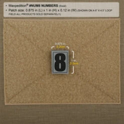 Number 8 Morale Patch -Bag Shop NUM8S2 detail