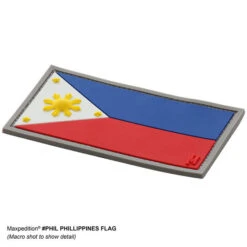 Philippines Flag Morale Patch -Bag Shop PHILC 4 detail