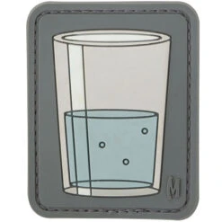 Glass Half Morale Patch