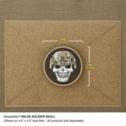 Soldier Skull Morale Patch -Bag Shop SLDKA 2 detail