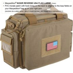 Reverse USA Flag Morale Patch (Large) -Bag Shop US2RC1 detail