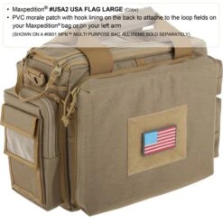 USA Flag Morale Patch (Large) 21 USA Flag Morale Patch (Large) -Bag Shop USA2C1 detail
