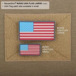 USA Flag Morale Patch (Large) 23 USA Flag Morale Patch (Large) -Bag Shop USA2C4 detail