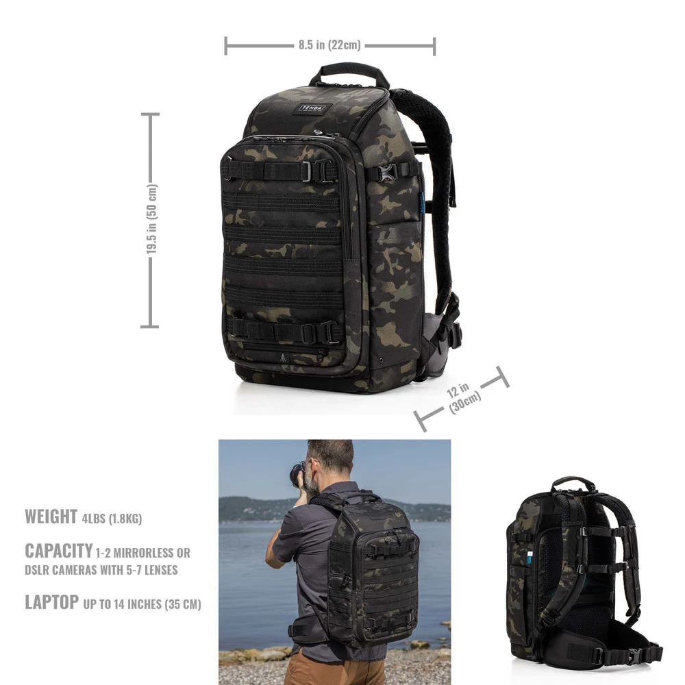 Axis V2 20L Backpack - MultiCam Black 4 Axis V2 20L Backpack - MultiCam Black - Image 2
