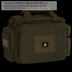 A- Blood Type Morale Patch -Bag Shop btans3 detail