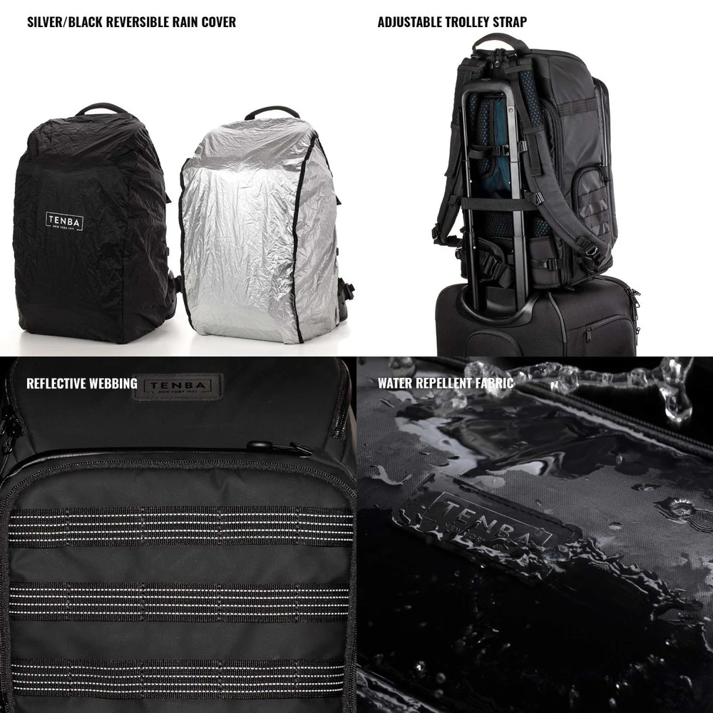 Axis V2 24L Backpack - Black 8 Axis V2 24L Backpack - Black - Image 6