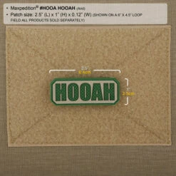 HOOAH Morale Patch -Bag Shop hooaa2 detail