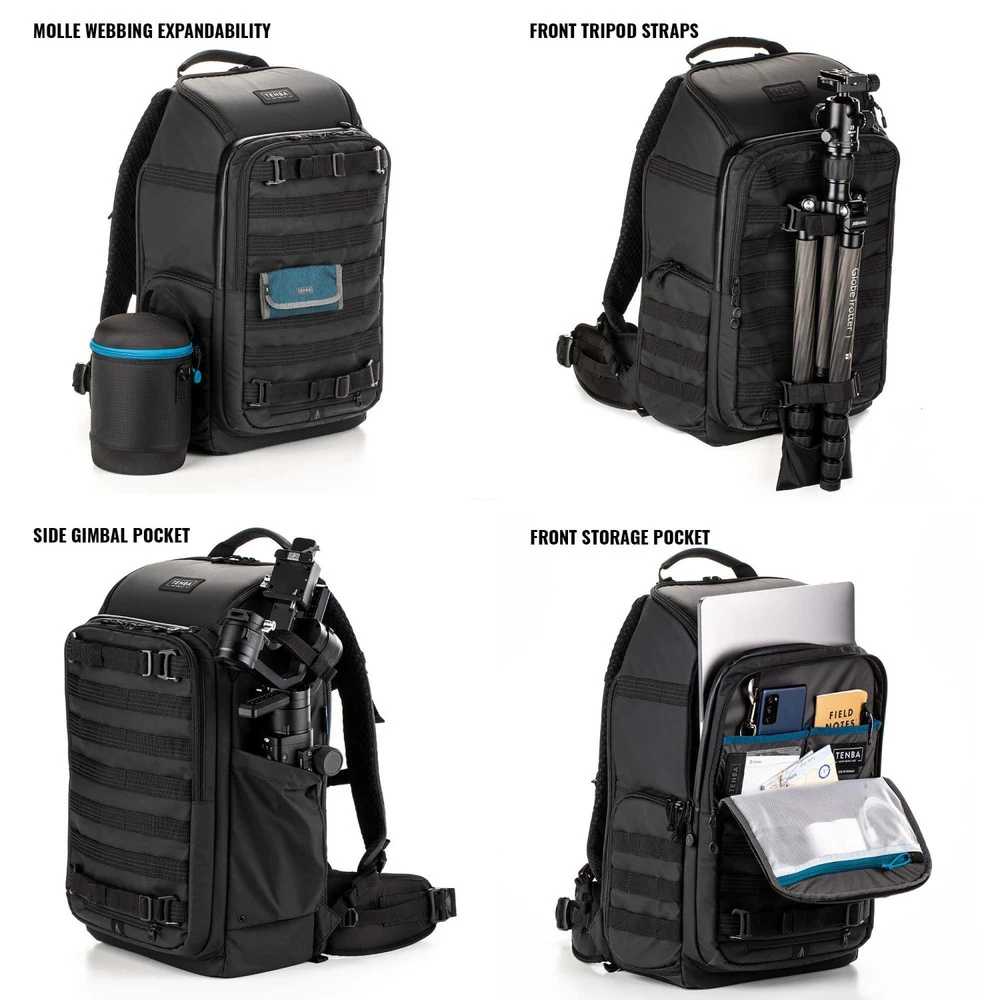 Axis V2 24L Backpack - Black 7 Axis V2 24L Backpack - Black - Image 5