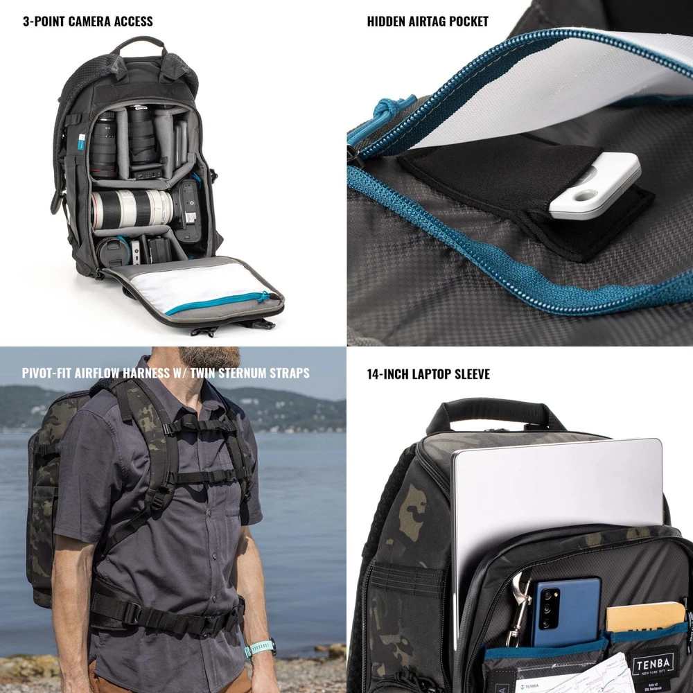 Axis V2 20L Backpack - MultiCam Black 6 Axis V2 20L Backpack - MultiCam Black - Image 4