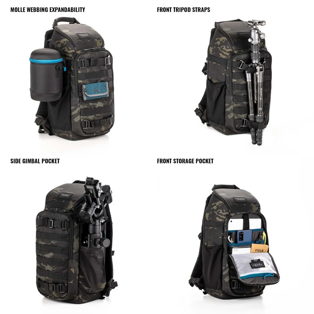 Axis V2 16L Backpack - MultiCam Black 7 Axis V2 16L Backpack - MultiCam Black - Image 5
